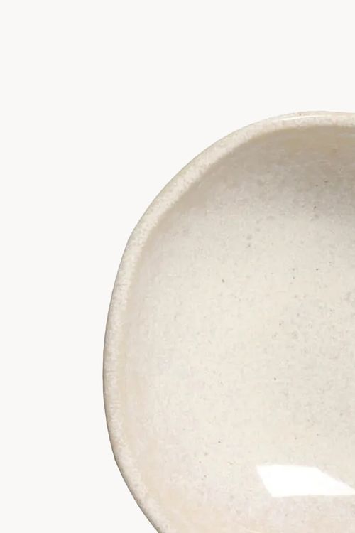 Bowl Oval Orgânico Latte em Stoneware 265ml