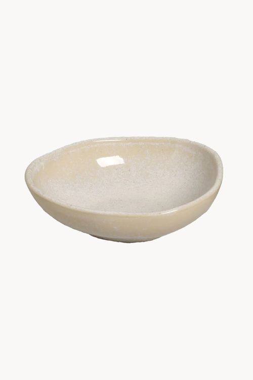 Bowl Oval Orgânico Latte em Stoneware 265ml