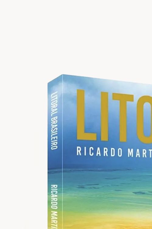 Livro Decorativo Litoral em Capa Dura
