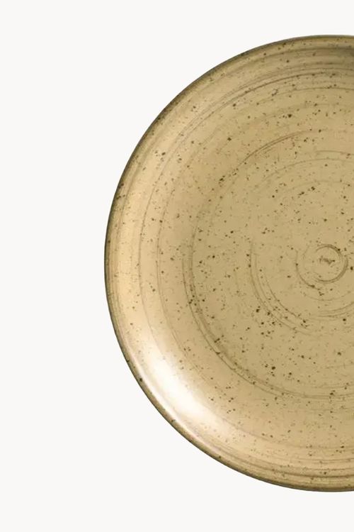 Prato de Sobremesa Coup Kya Sand em Cerâmica