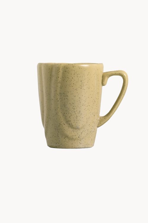 Caneca Slim Organic Sand em Cerâmica 280ml