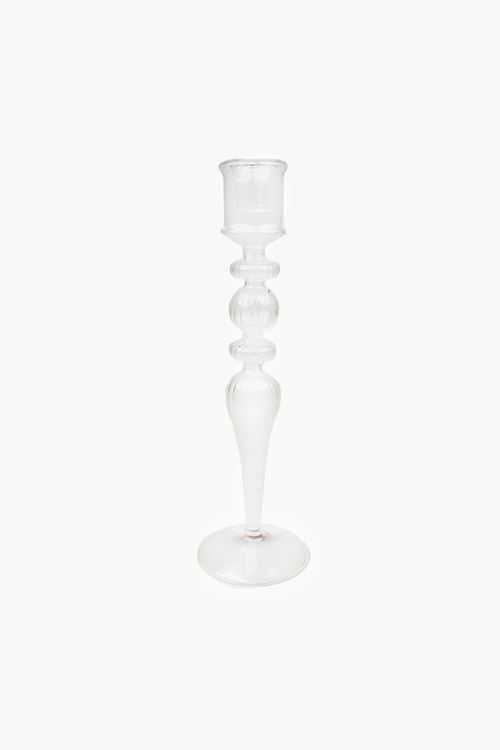 Castiçal Decorativo em Vidro