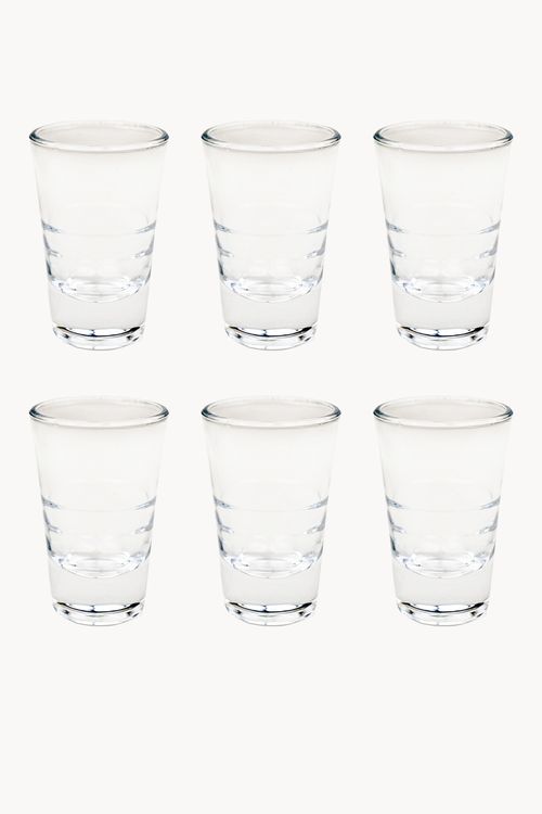 Conjunto de Copos para Shot em Vidro 6 Peças 85 ml