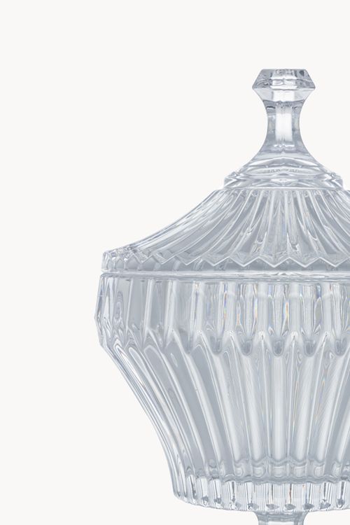 Bomboniere com Pé em Cristal