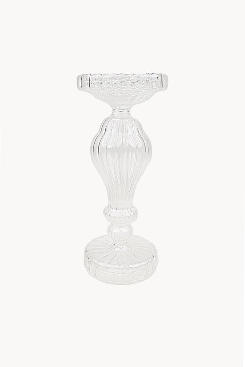 Castiçal Decorativo em Vidro