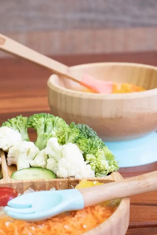 Conjunto de Talheres em Silicone com Madeira Ecokitchen