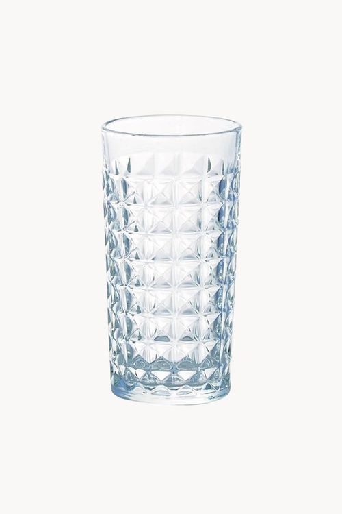 Conjunto de Copos Prisma em Vidro 6 Peças 280ml