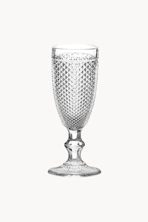 Conjunto de Taças para Champanhe em Vidro 6 Peças  160ml
