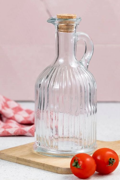 Galheteiro  em Vidro com Tampa 350ml