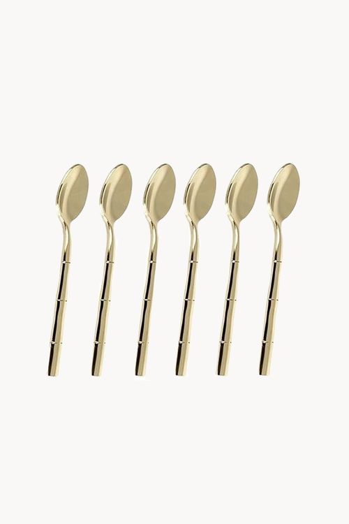 Conjunto de Colher em Aço Inox 6 Peças
