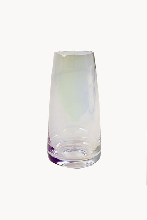 Mini Vaso Tube Bojudo em Vidro Tamanho P