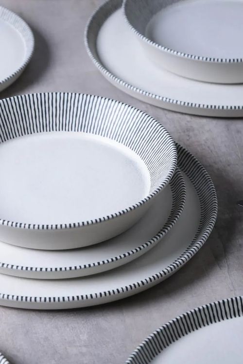 Prato Fundo Neo Pulse em Stoneware