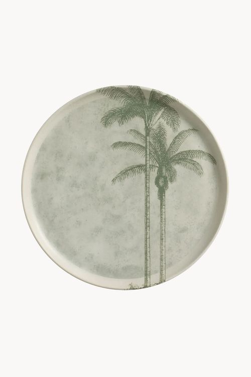 Prato Raso Bio Tropicalia em Stoneware