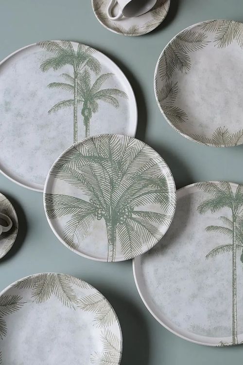 Prato Sobremesa Bio Tropicalia em Stoneware