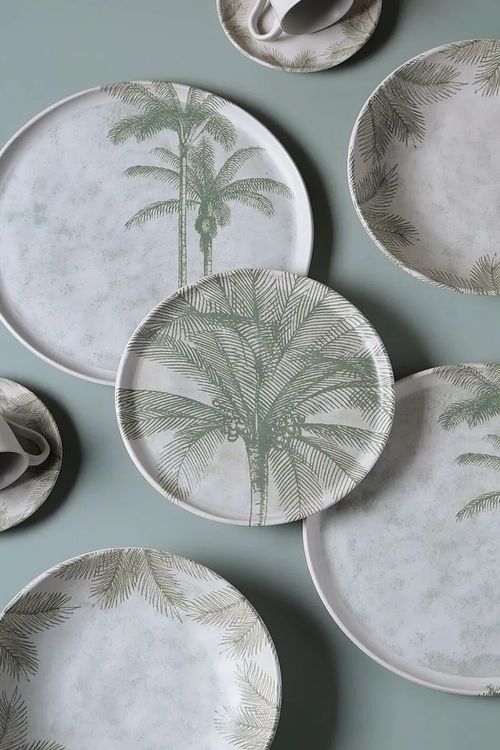 Prato Fundo Bio Tropicalia em Stoneware