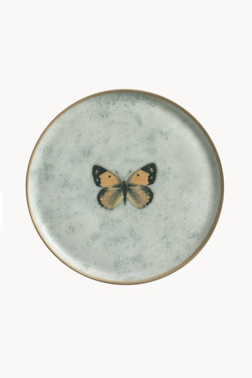 Prato Raso Bio Animalia em Stoneware