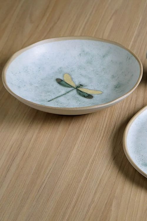 Prato Fundo Bio Animalia em Stoneware