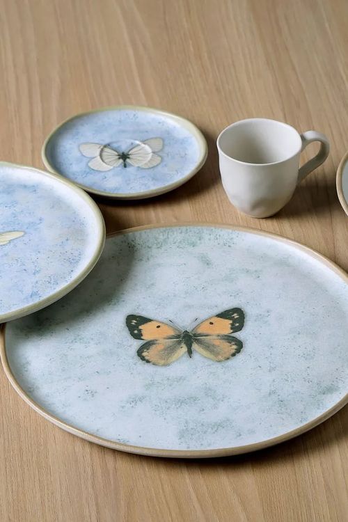 Prato Sobremesa Bio Animalia em Stoneware