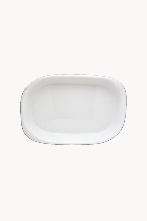 Forma Funda Refratário em Porcelana Tamanho G