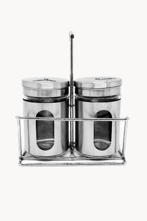 Porta Condimentos em Aço Inox 3 Peças