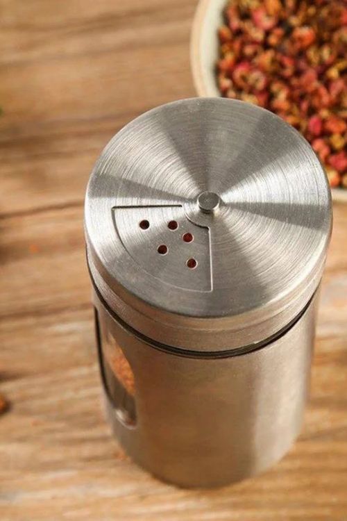 Porta Condimentos em Aço Inox 3 Peças