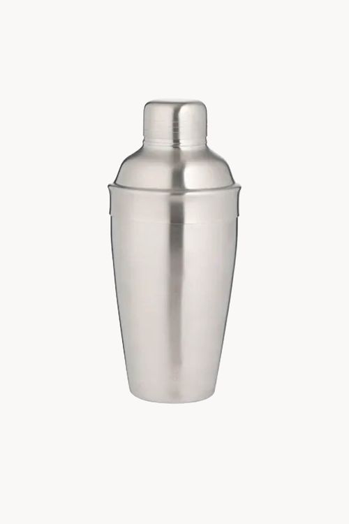 Coqueteleira Cobbler Deluxe com Tampa em Aço Inox 500ml