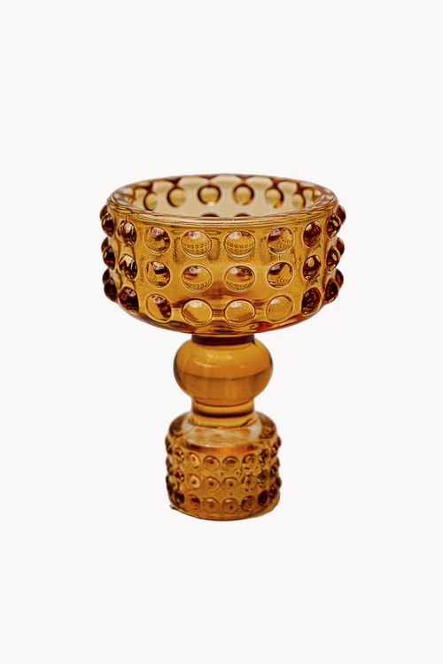 Castiçal Decorativo em Vidro