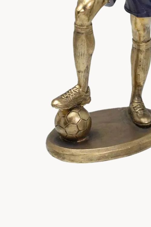 Escultura Jogador de Futebol em Resina