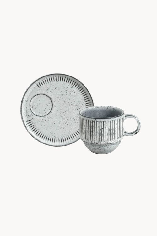 Xicara de Chá Echo em Cerâmica 230ml