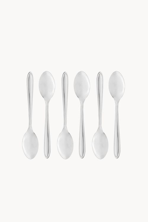 Conjunto de Colher em Aço Inox 6 Peças