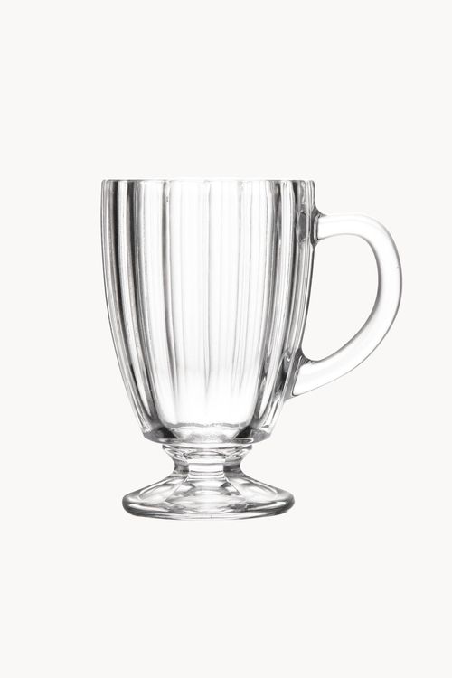 Conjunto de Taça Cappuccino em Vidro 4 Peças 160ml