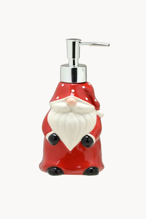 Porta Sabonete Liquido Natalino em Dolomita