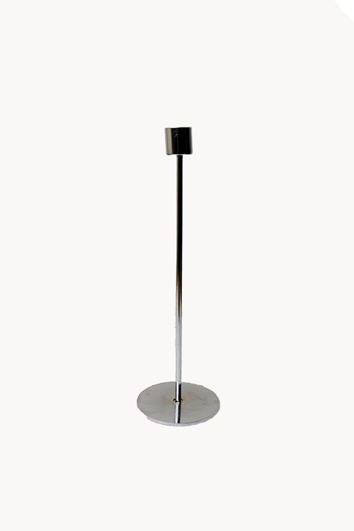 Castiçal Decorativo em Aço Inox