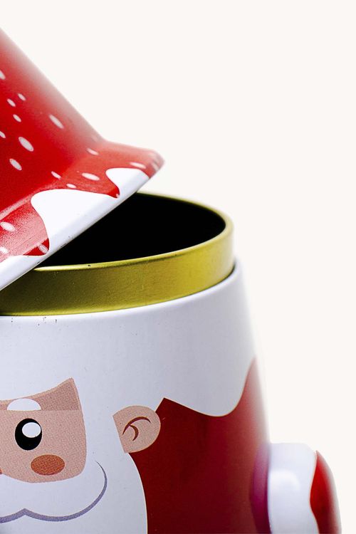 Pote Decorativo Natalino em Metal