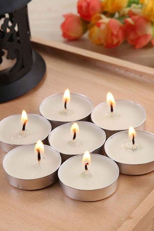 Conjunto de 8 Mini Velas Decorativa em Parafina