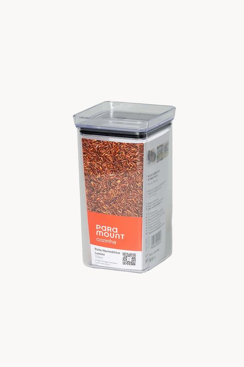 Pote Hermético Lumini em Poliestireno 700ml