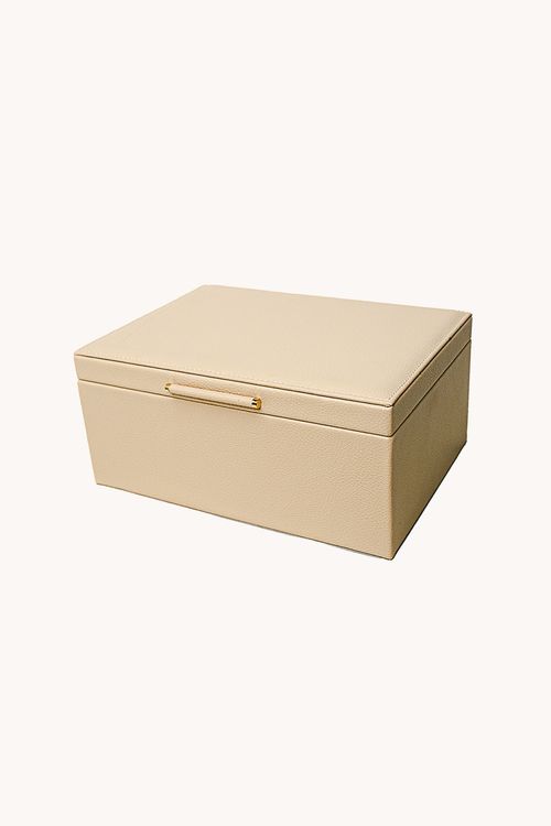 Caixa Decorativo com Revistimento em Pu