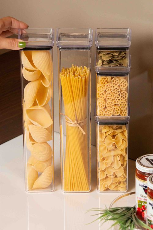 Pote Hermético Lumini em Acrílico 1,3L