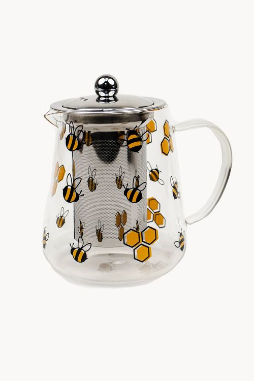 Chaleira em Vidro com Filtro em Aço Inox 750ml