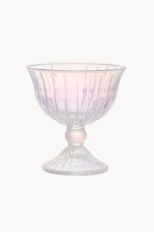 Conjunto de Taça Sobremesa Melina em Vidro 4 Peças 200Ml