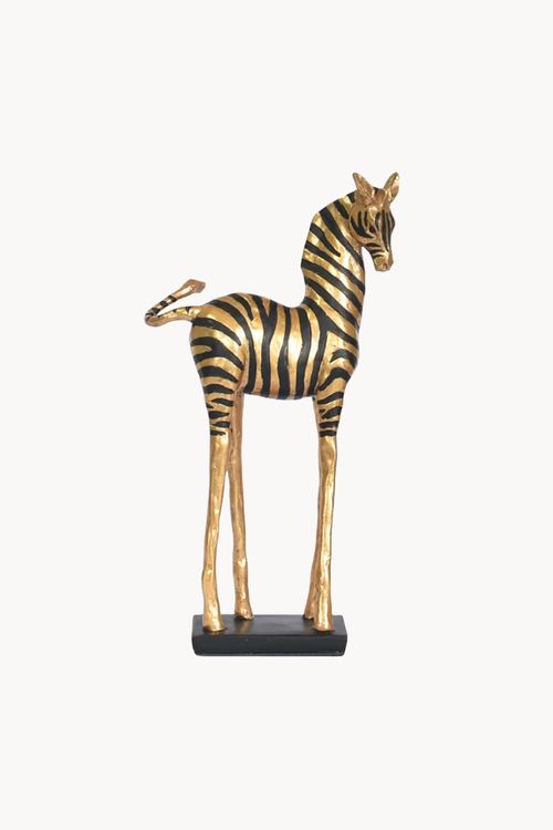 Zebra Decorativa em Resina