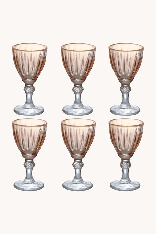 Conjunto De Taças de Licor em Vidro 6 Peças 55ML