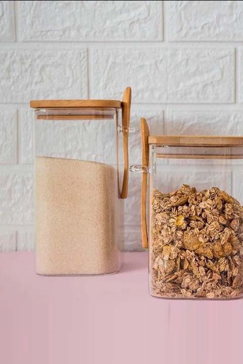Porta Hermético em Vidro Borosssilicato com Tampa 1,5L