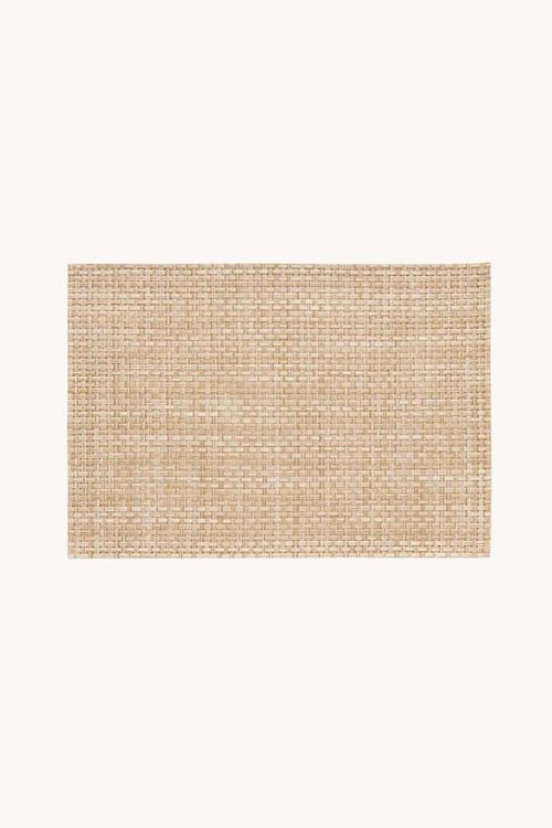 Jogo Americano em Poliéster Plano Palha