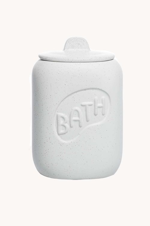 Conjunto para Banheiro Letters em Cerâmica 2 Peças