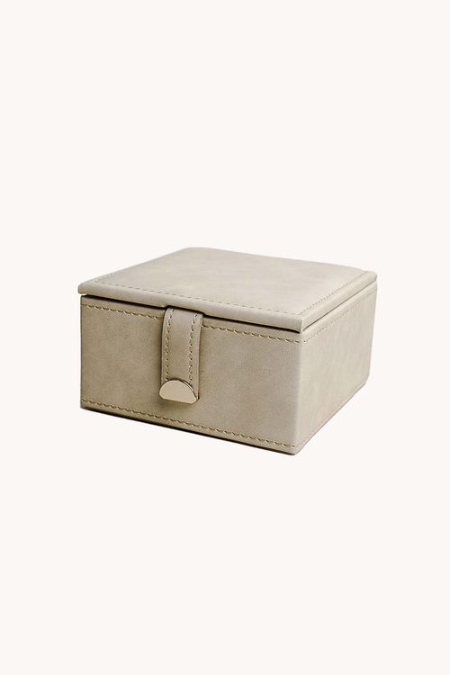 Caixa Decorativa com Revestimento em Pu