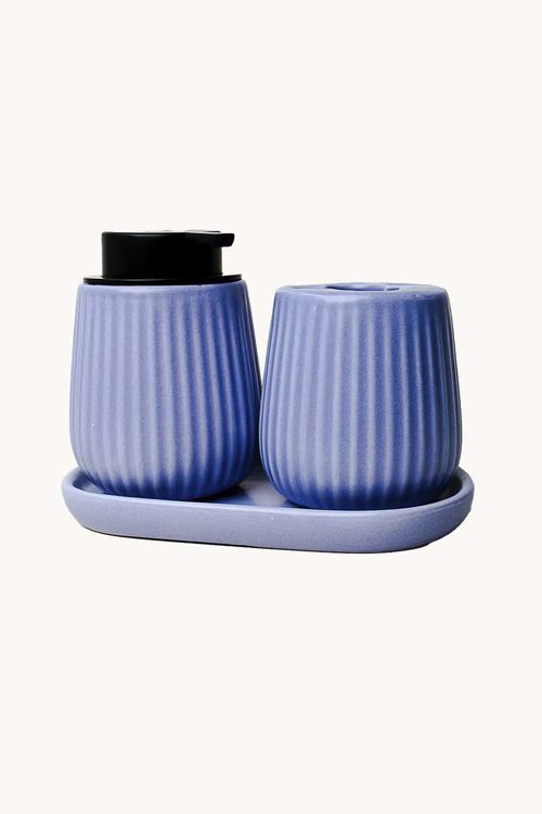 Conjunto para Banheiro em Cerâmica 3 Peças