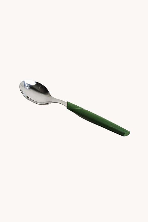Colher LYF Verde Natureza em Aço Inox
