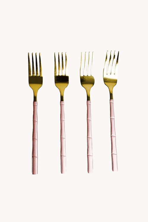 Conjunto de Garfos em Aço Inox 4 Peças