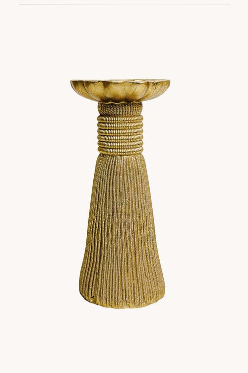 Castiçal Natalino em Resina Tamanho M